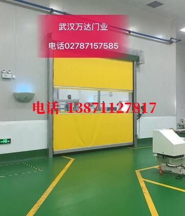 高台不锈钢感应式快速卷帘门【垃圾站、防腐、自动】